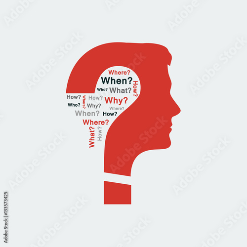 Concept of question.