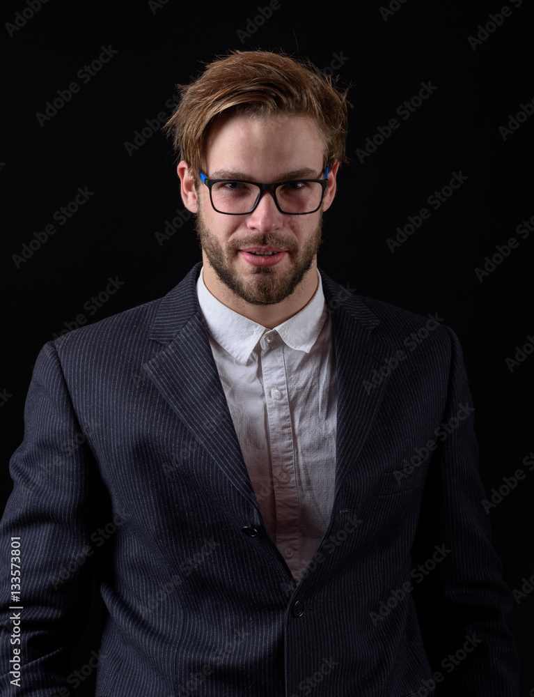 business man in black suit business man in black suit
