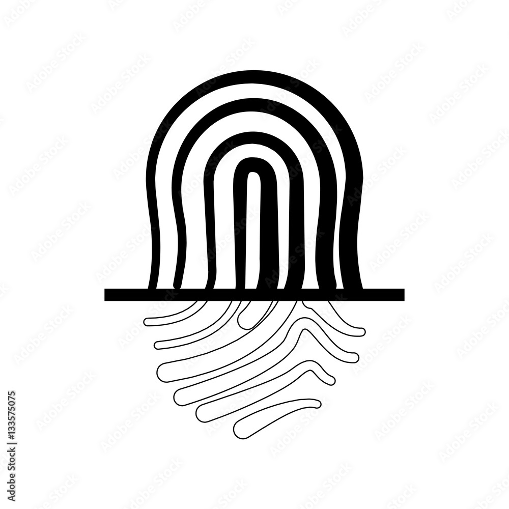fingerprint security or safety related icons image vector illustration design fingerprint security or safety related icons image vector illustration design