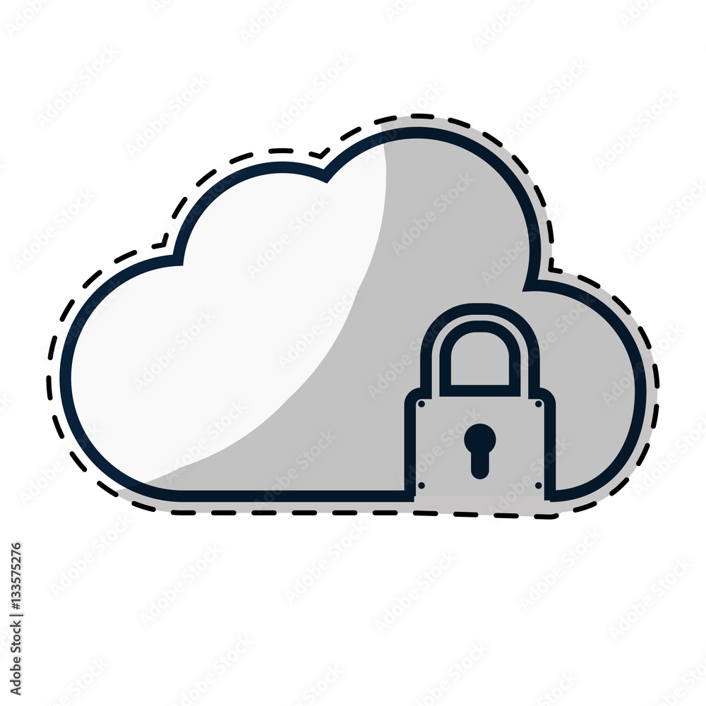 internet security related icons image sticker vector illustration design internet security related icons image sticker vector illustration design