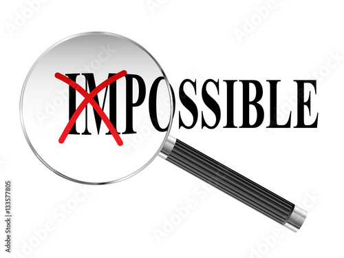 Impossible Magnifying Glass