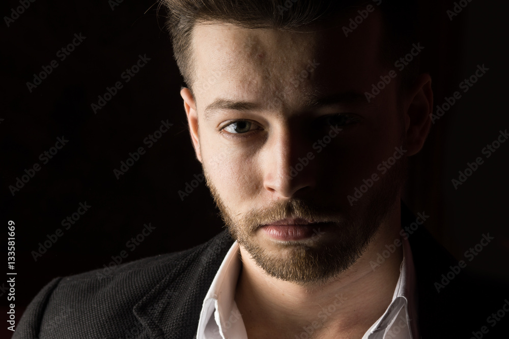 Obraz premium Caucasian man model.