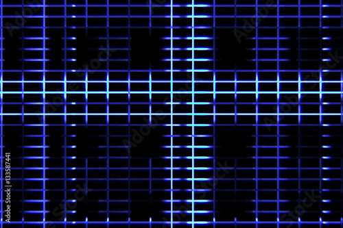 abstract digital vertical and horizontal elettric blue lines background movement,  animation technology photo