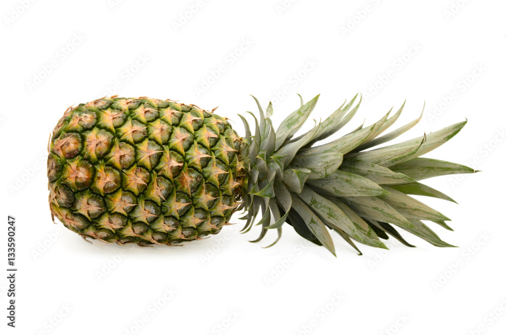 fresh pineapple isolated on white background fresh pineapple isolated on white background