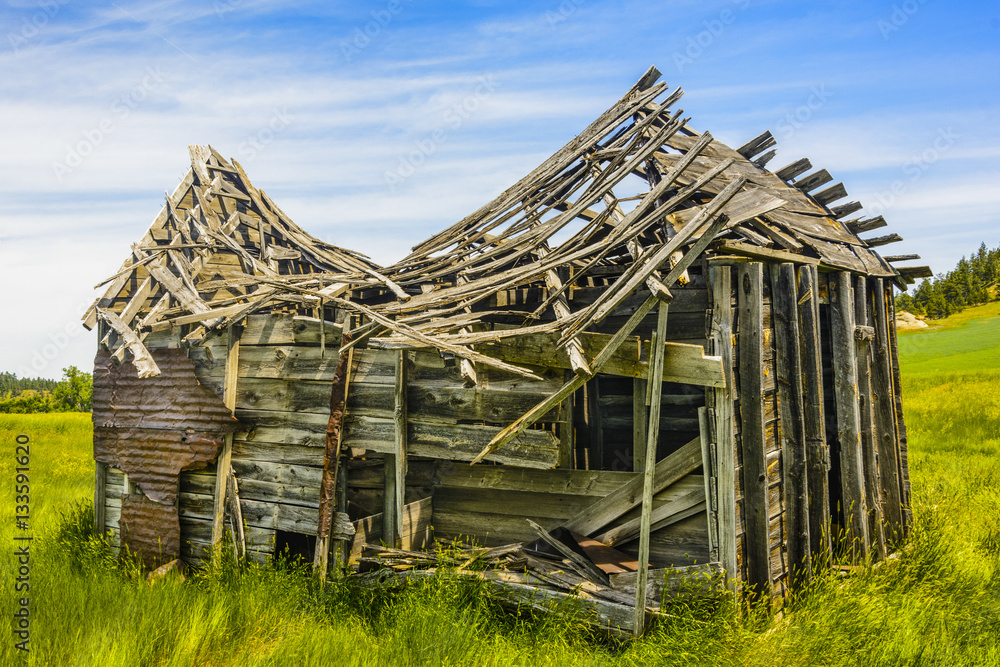 Farm Building Collapsing Farm Building Collapsing