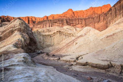 Cuadro en lienzo Golden Canyon, Death Valley, CA