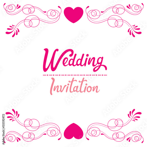 Wedding Invitation Card, Love, Relationship, Floral, Engagement, Valentine’s Day