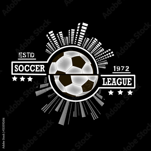 Logo soccer league