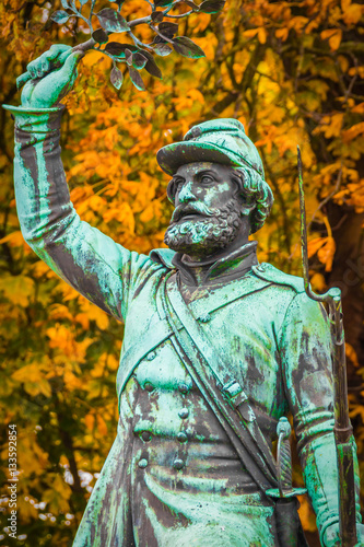 Soldier monument in Fredericia,Denmark
