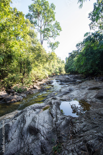 Klong Pai Boon Waterfall in Chanthaburi province in Thailand