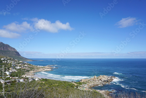 beautiful landscape of the coast of Cape town  South Africa