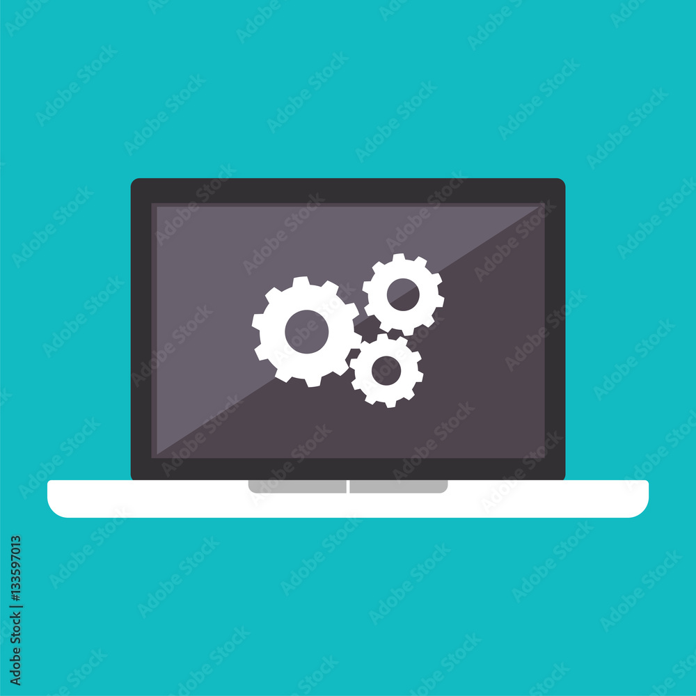 Operating system , Setting on laptop. Operating system , Setting on laptop.