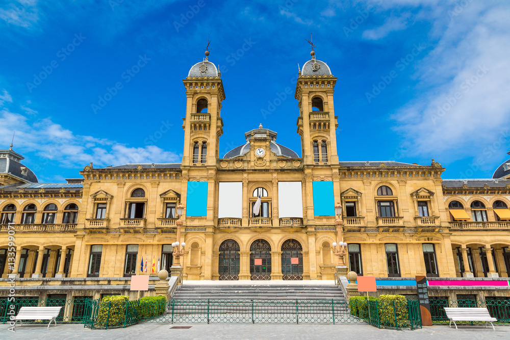 City hall in San Sebastian