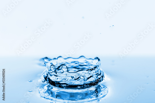 Water splashes background