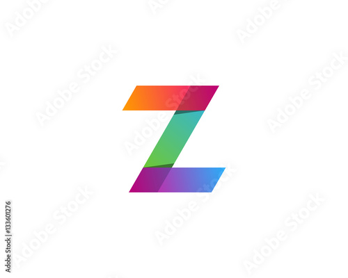 Wallpaper Mural Initial Letter Z Gradient Multiply Logo Design Element Torontodigital.ca