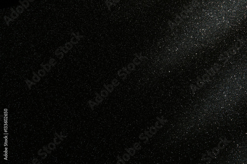 glitter lights background. silver and black