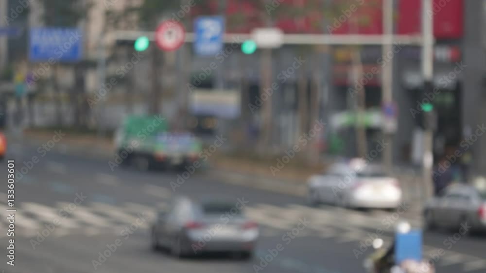 City traffic blur City traffic blur