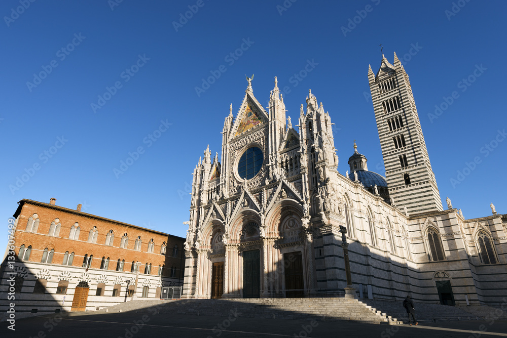 Siena Cathedral (Santa Maria Assunta) 1220-1370. Tuscany, Italy, Europe
