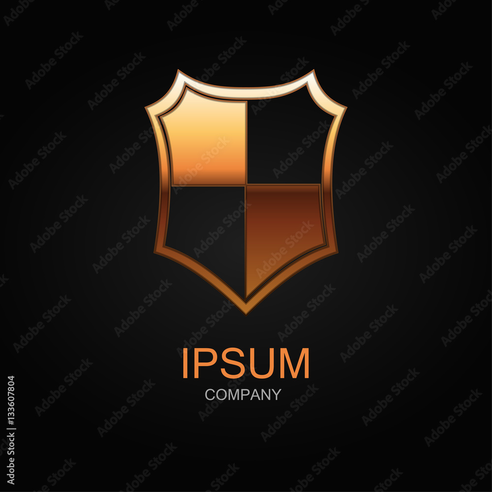 Shield - vector icon. Shield - vector icon.