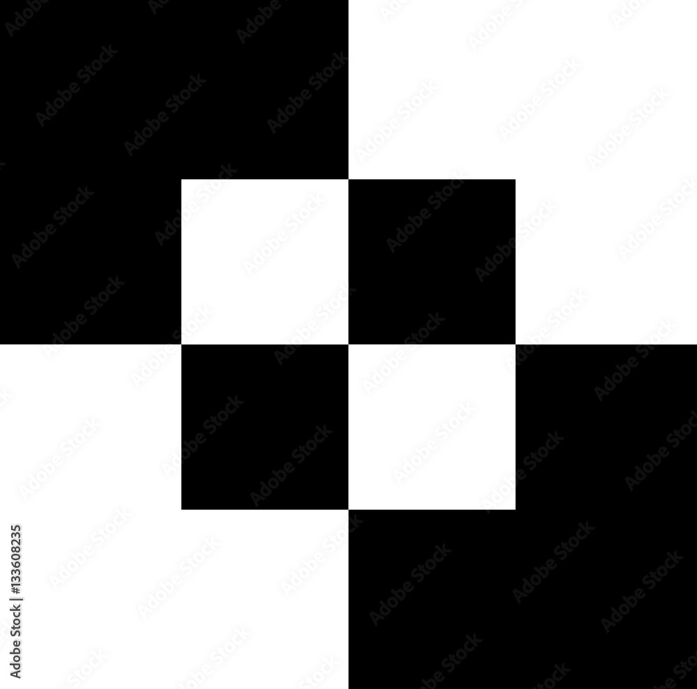 Abstract vector background, black and white vector pattern