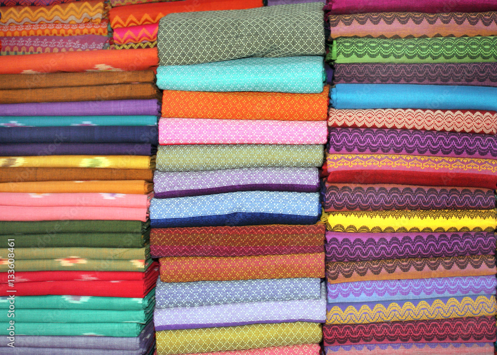 Handmade tissues of different colors Handmade tissues of different colors