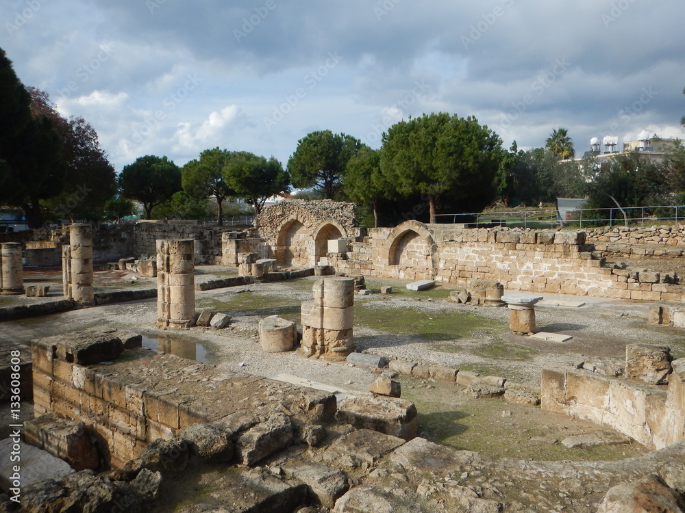 historical archeologicel site kato pafos
