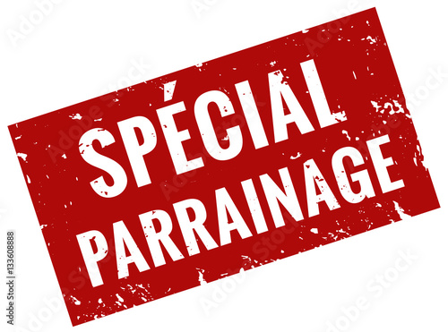 Spécial parrainage timbre rouge