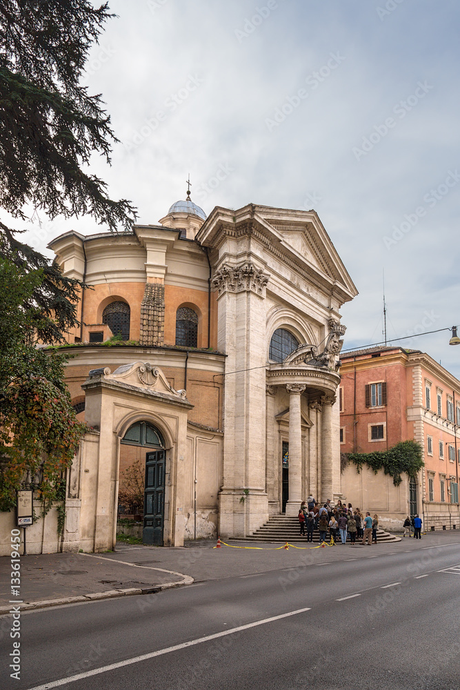 Rome, Italy. Titular church of Sant'Andrea al Quirinale, 1658-1678
