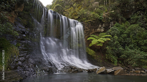 Mokoroa Falls, just outside of Auckland, New Zealand. © wetraveltolive