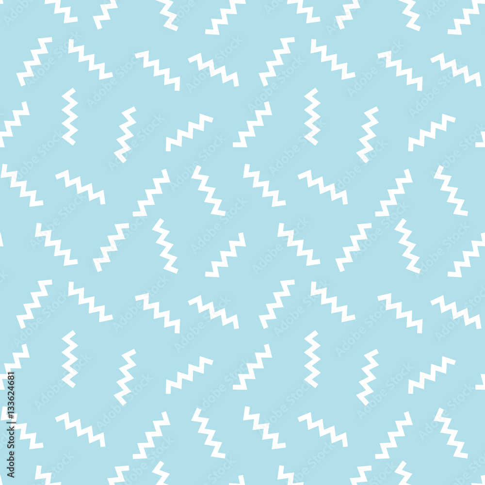 Abstract geometric blue deco art memphis fashion pattern Abstract geometric blue deco art memphis fashion pattern