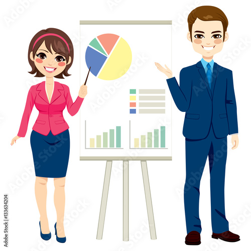 Illustration of business pe...