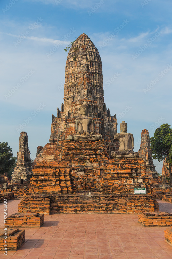 Obraz premium temple in ayutthaya
