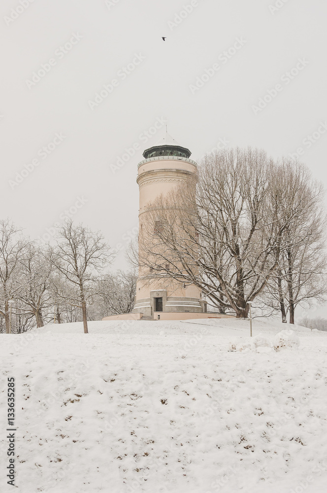 Basel, Basel-Stadt, Bruderholz, Wasserturm, Aussichtsturm, Spazierweg ...