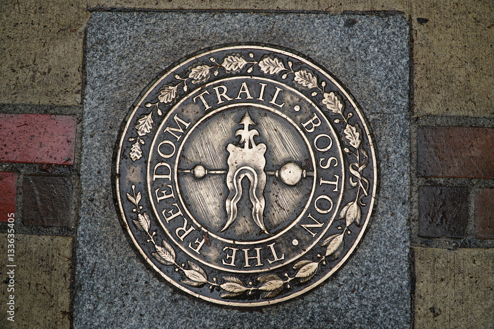 Freedom Trail Marker