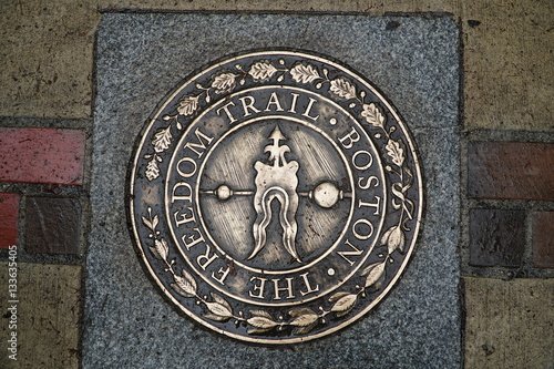 Freedom Trail Marker