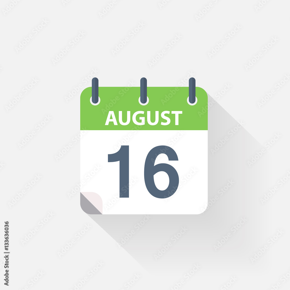16 august calendar ico 16 august calendar ico