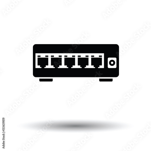 Ethernet switch icon