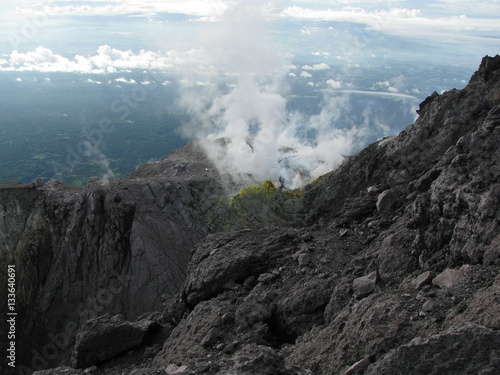 Steaming Volcano