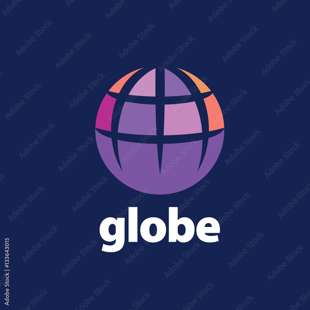 abstract logo Globe