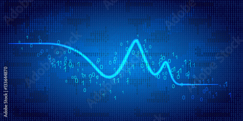 Schedule tracking of processor status, disk monitoring on binary code background