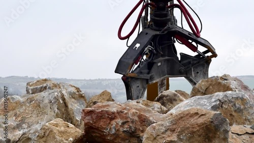 echec avec la grue à grappin