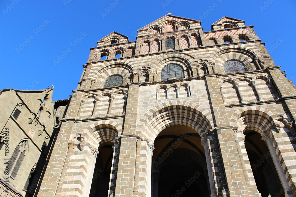 Cathédrale Notre-Dame, Puy-en-Velay, Auvergne, Haute-Loire