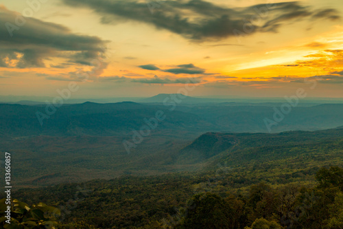 Landscape of Phukradung national park of Thailand © teerawutbunsom