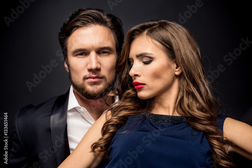 Beautiful sensual couple