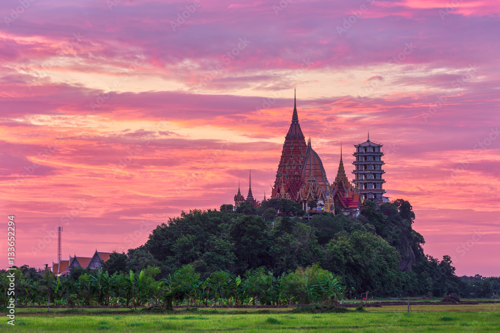 Tiger Cave Temple (Wat Tham Seua) Thai and Chinese temples durin