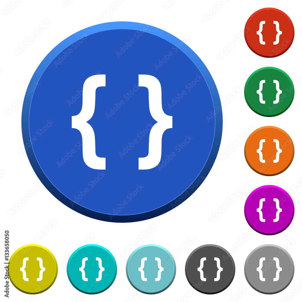 Programming code beveled buttons Programming code beveled buttons