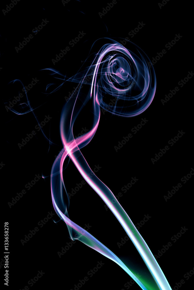 Fototapeta premium Smoke incense
