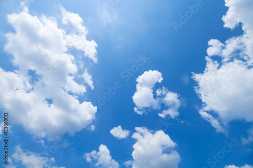 Blue Sky And Clouds