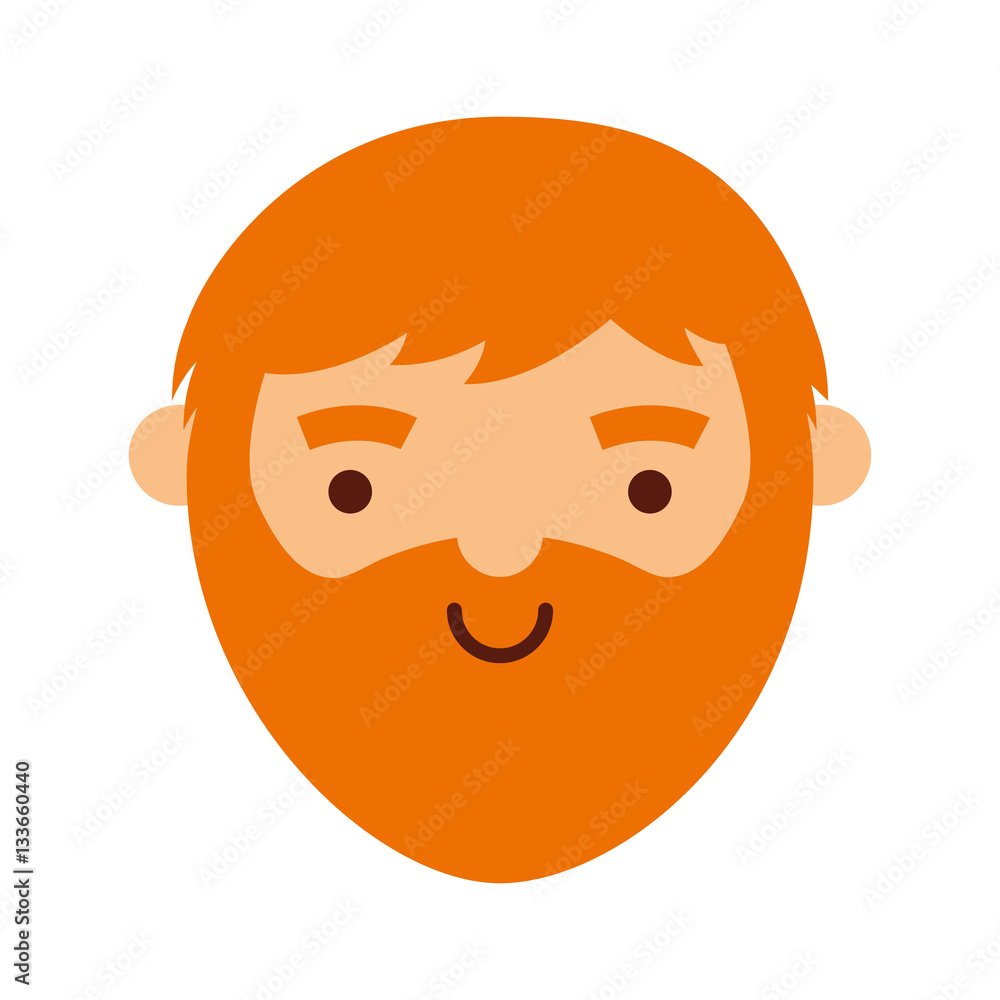 leprechaun irish character icon vector illustration design