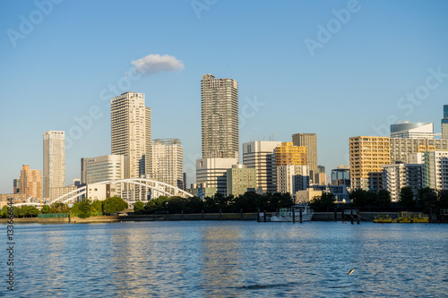 Sumida River and building group